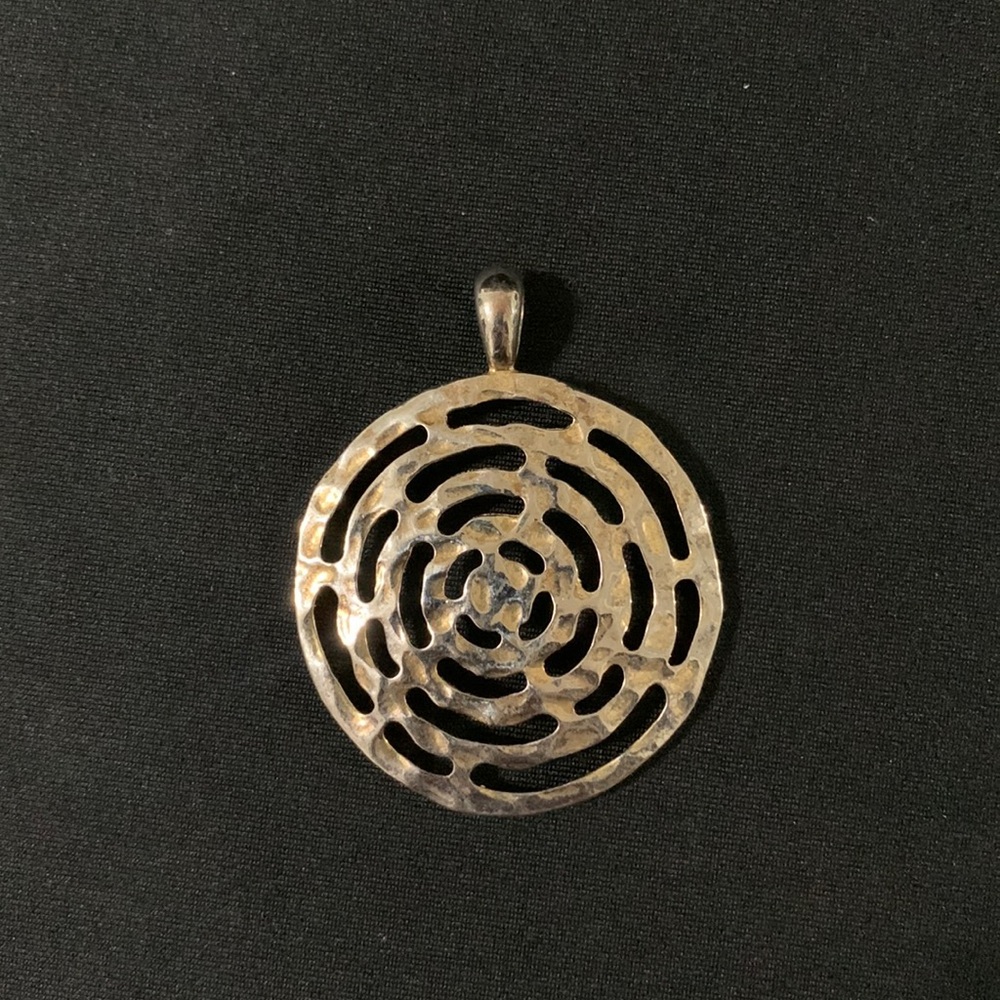 Gold charm pendant
